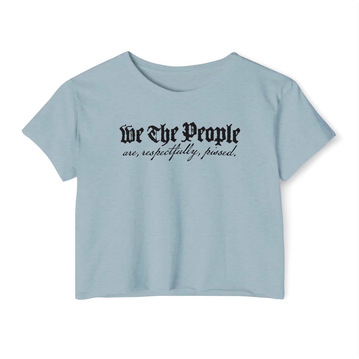 We the People Crop Top